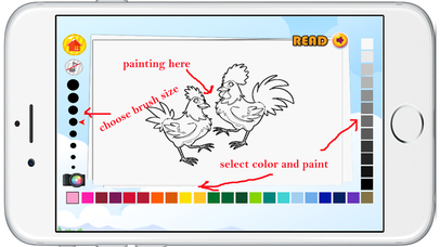 Farmland coloring #3, Download drawings
