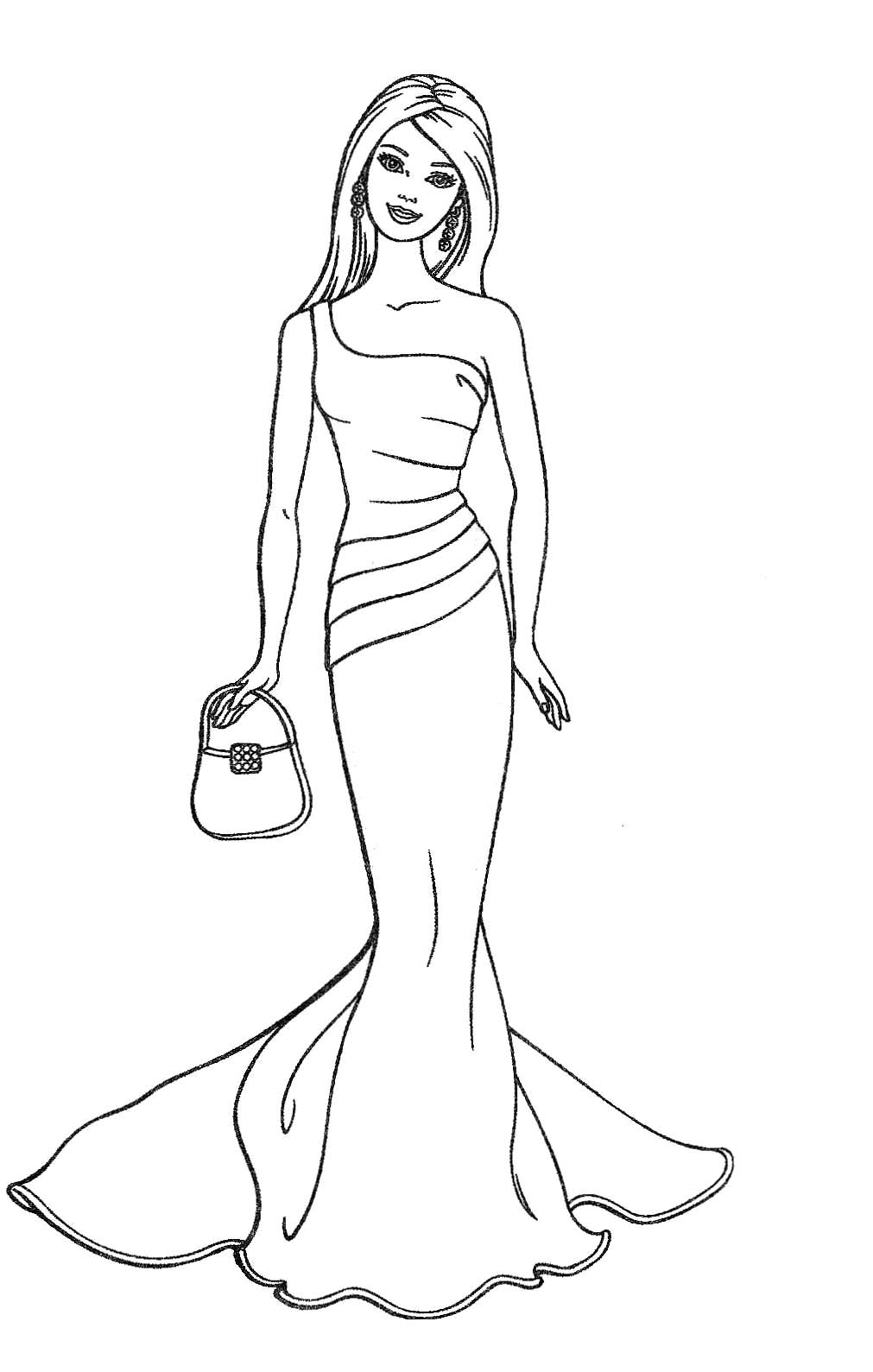 Fashion coloring #2, Download drawings