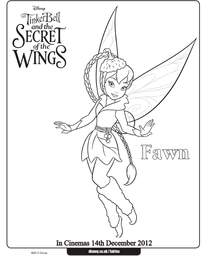 Fawn coloring #7, Download drawings
