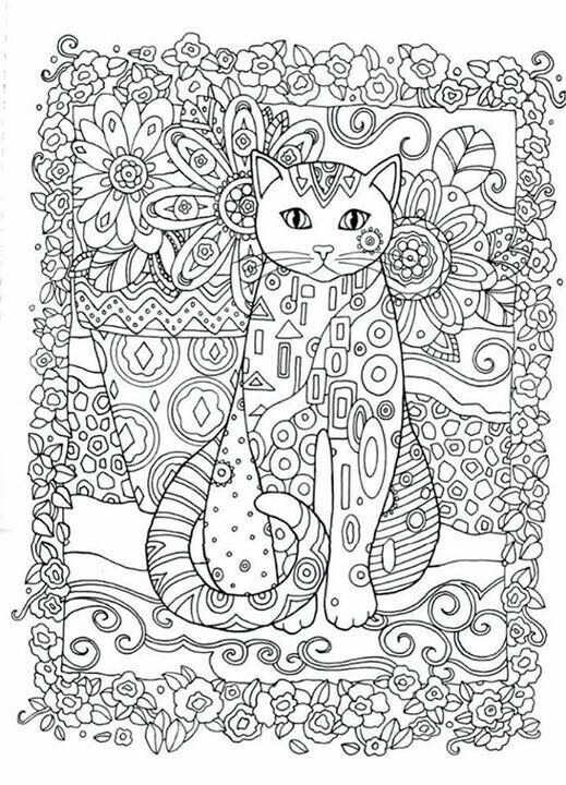 Feline coloring #13, Download drawings