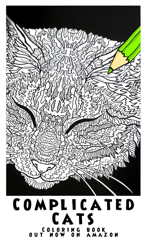 Feline coloring #4, Download drawings