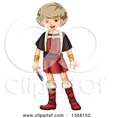 Female Warrior clipart #3, Download drawings
