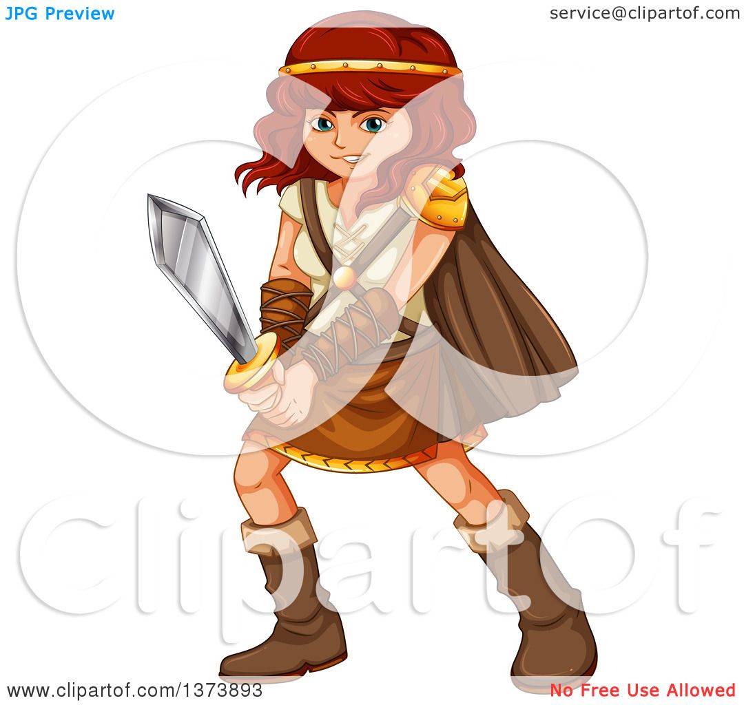 Female Warrior clipart #13, Download drawings