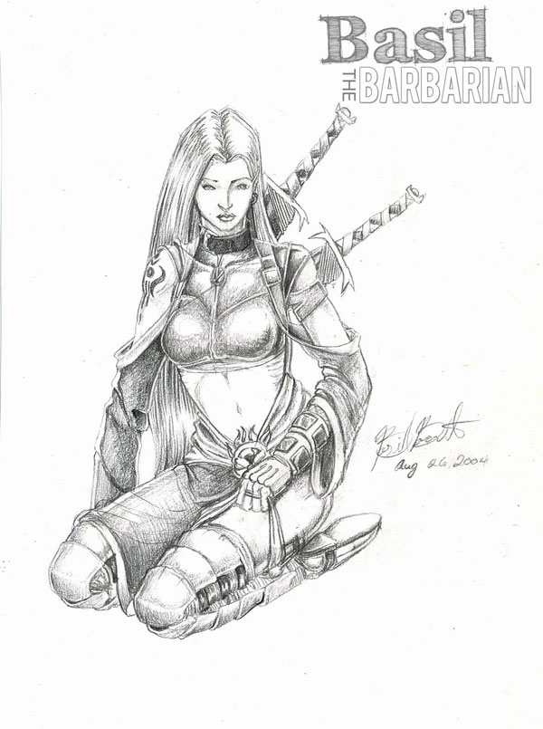 Female Warrior coloring #18, Download drawings
