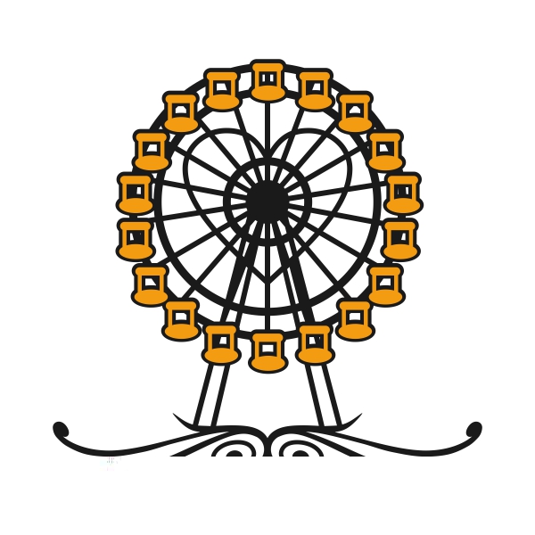 Ferris Wheel svg #4, Download drawings
