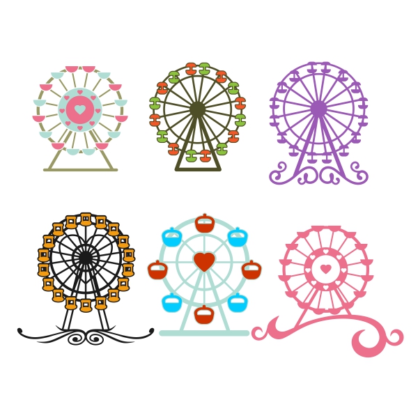 Ferris Wheel svg #7, Download drawings