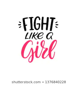 fight like a girl svg #684, Download drawings
