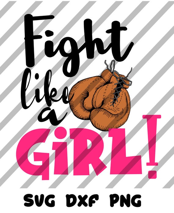 fight like a girl svg #676, Download drawings