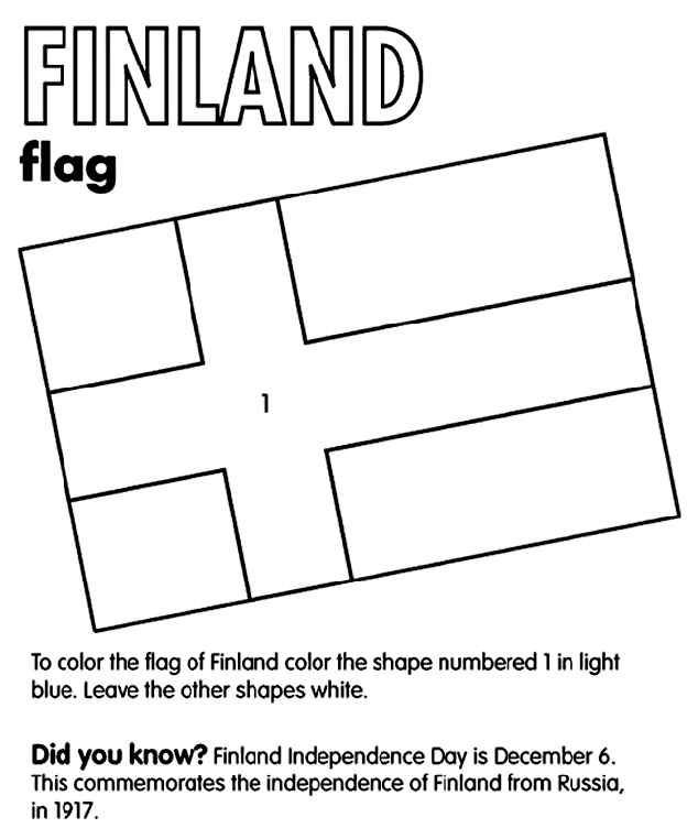 Finland coloring #1, Download drawings
