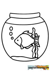 Fish Bowl coloring #5, Download drawings