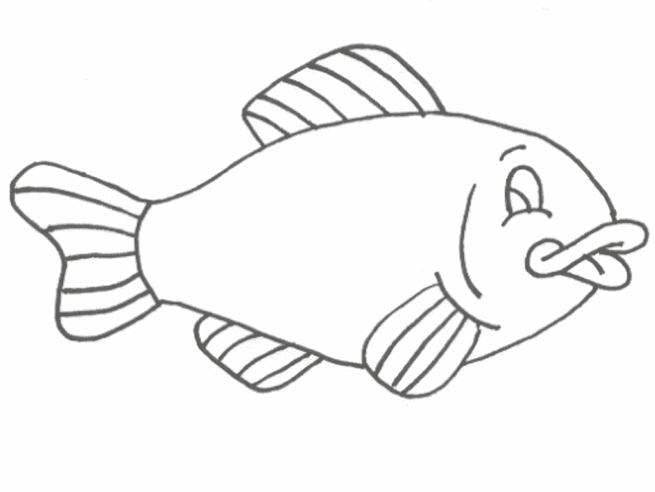 Fish coloring #11, Download drawings