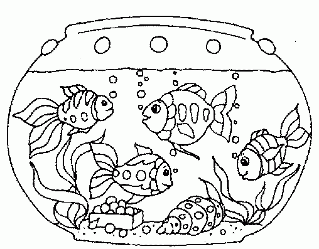 Fish Tank coloring #18, Download drawings