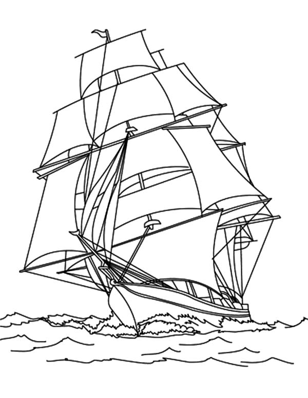 Fishing Boat coloring #1, Download drawings