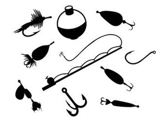 fishing lure svg #1119, Download drawings