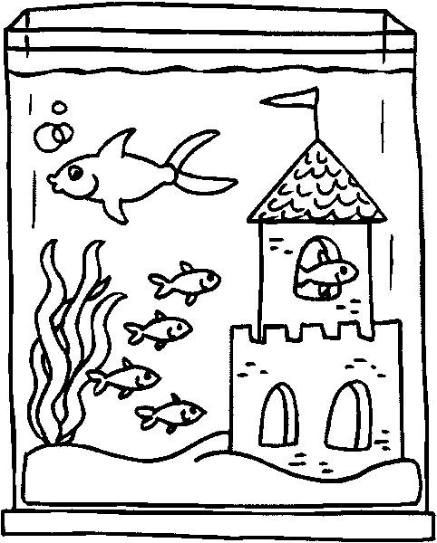 Fishtank coloring #14, Download drawings