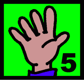 Five clipart #12, Download drawings