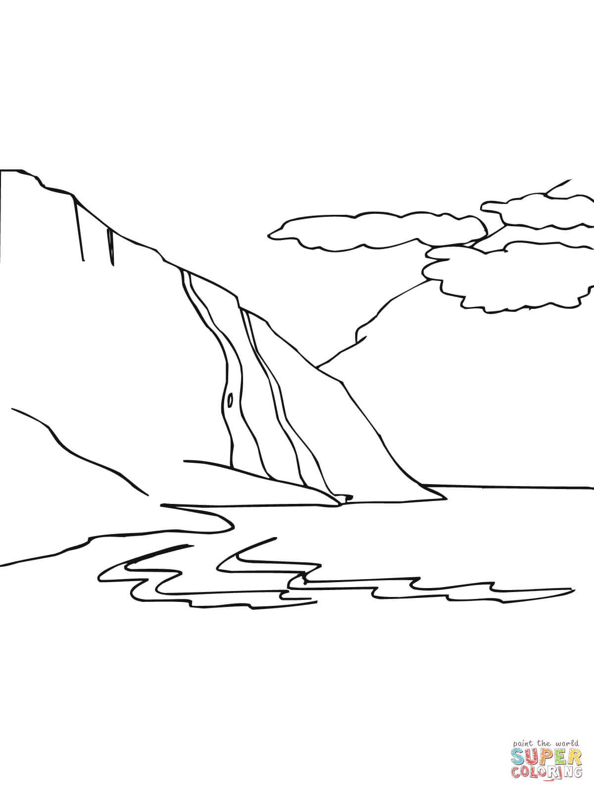 Fjord coloring #12, Download drawings