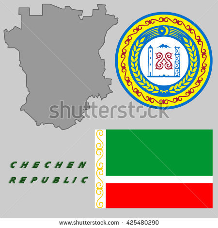 Flag Of Chechnya clipart #3, Download drawings