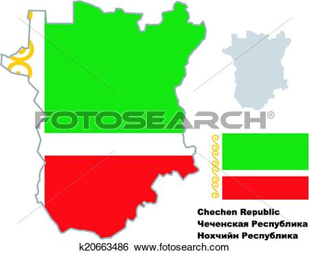 Flag Of Chechnya clipart #20, Download drawings