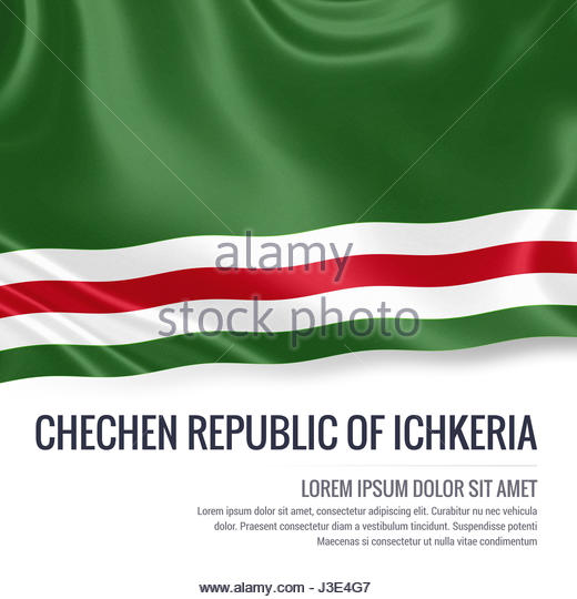 Flag Of Chechnya coloring #3, Download drawings