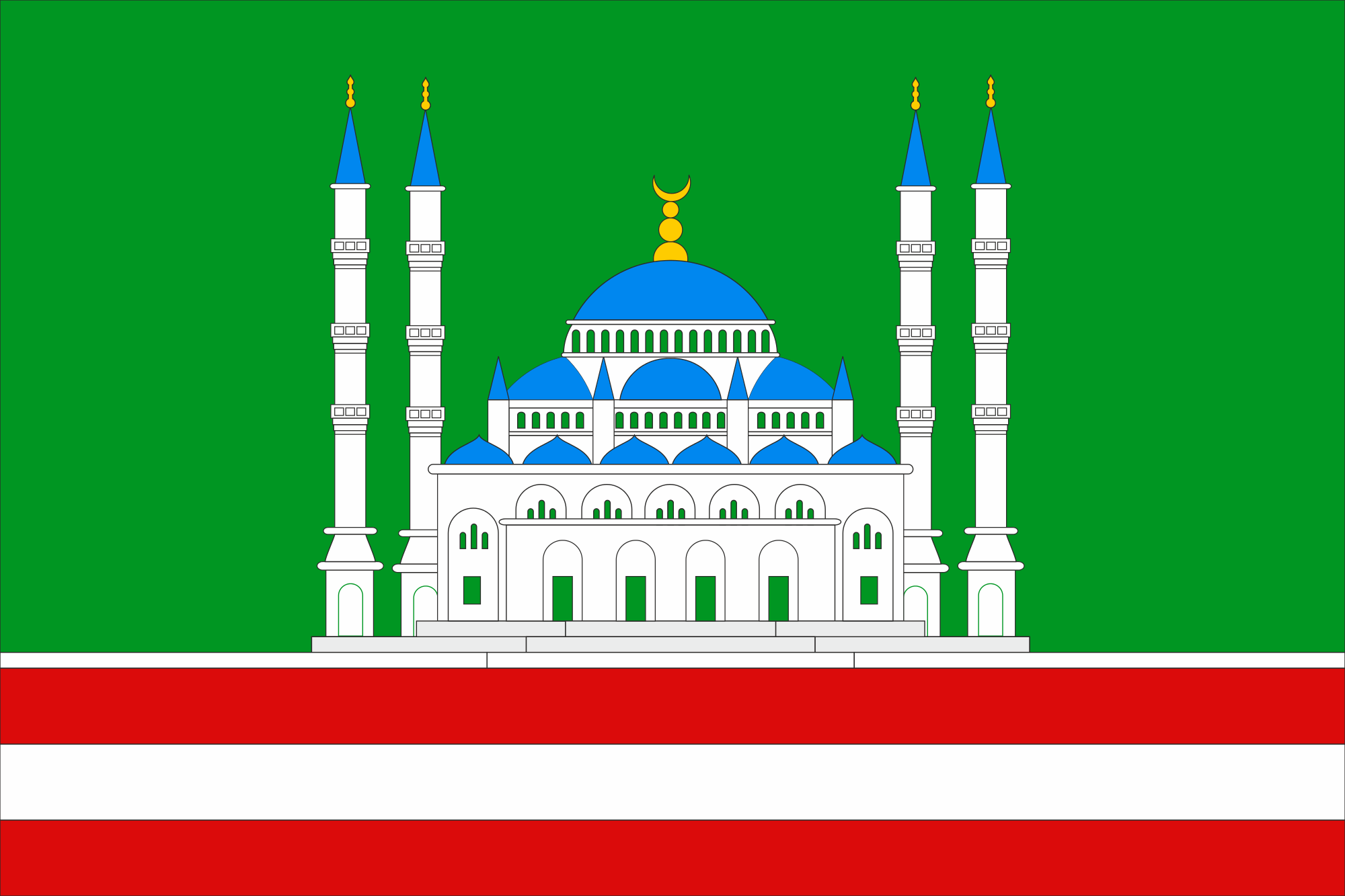 Flag Of Chechnya svg #17, Download drawings