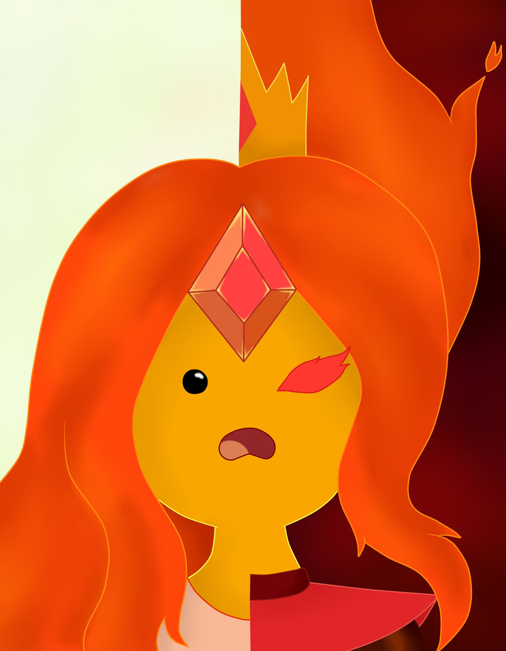 Flame Queen clipart #2, Download drawings