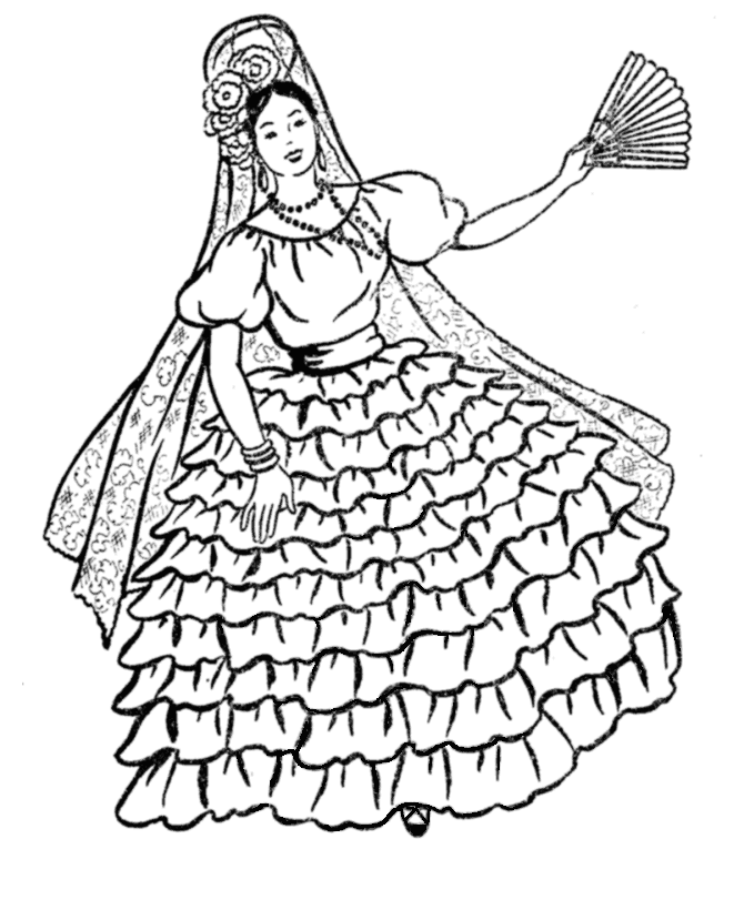 Flamenco Beach coloring #11, Download drawings