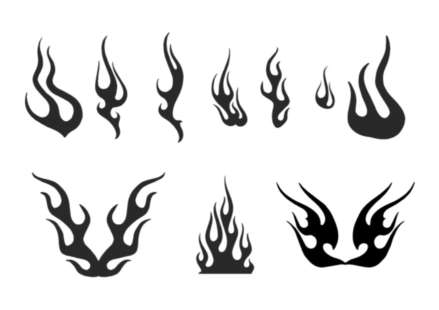 Flames svg #1, Download drawings