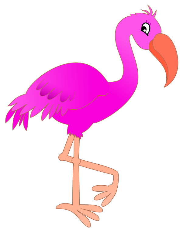 Flamingo clipart #4, Download drawings