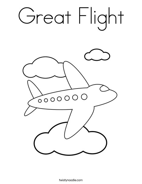 Flight coloring #1, Download drawings
