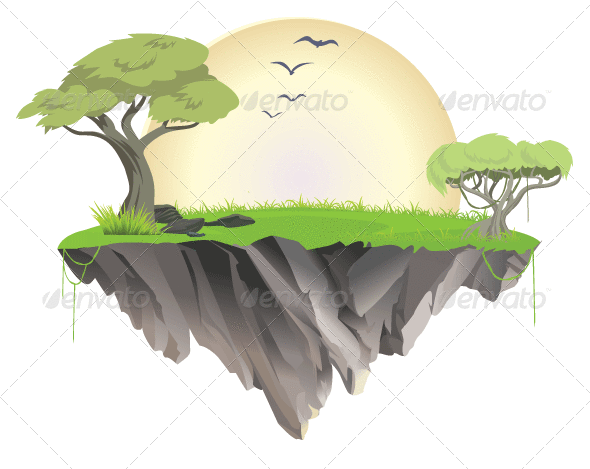 Floating Island clipart #2, Download drawings