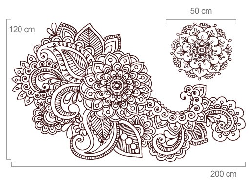Florais coloring #7, Download drawings