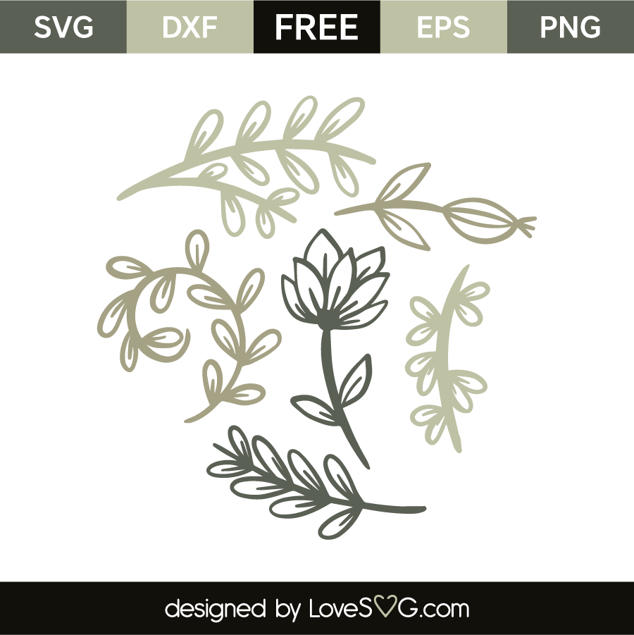 floral svg free #181, Download drawings