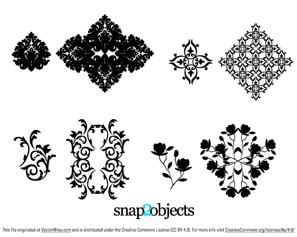 Floral Vector svg #5, Download drawings