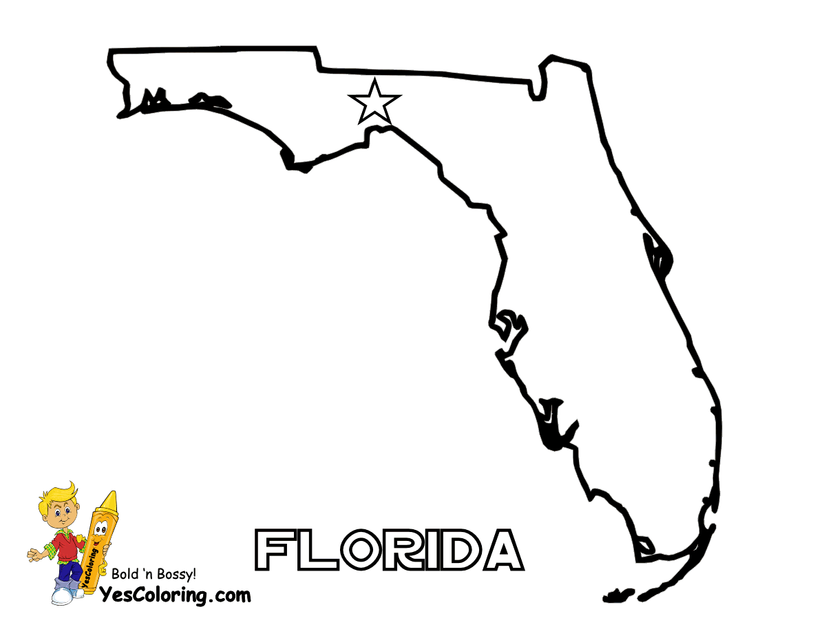 Florida coloring #11, Download drawings