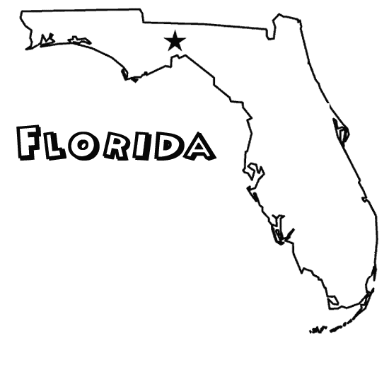 Florida coloring #2, Download drawings