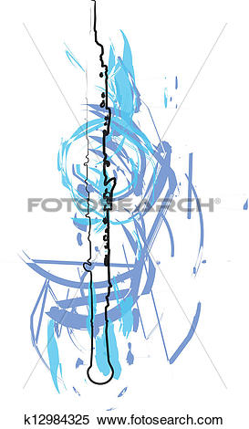 Flute Blue clipart #13, Download drawings