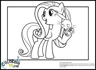 Fluttershy (My Little Pony) coloring #8, Download drawings