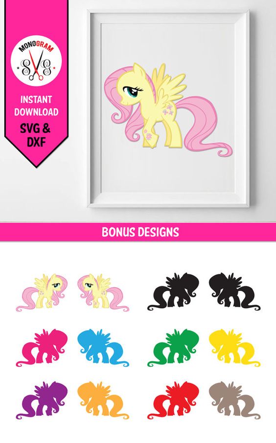 Fluttershy (My Little Pony) svg #12, Download drawings