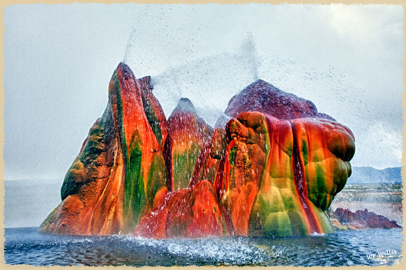 Fly Geyser coloring #11, Download drawings
