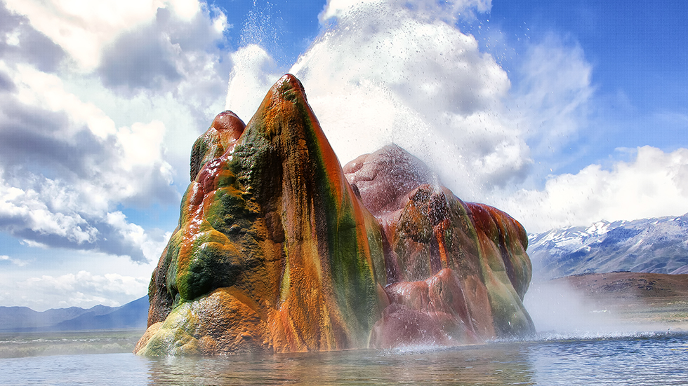 Fly Geyser coloring #5, Download drawings