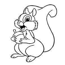 Squirrel coloring #20, Download drawings