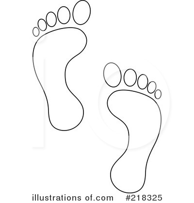 Footsteps coloring #4, Download drawings
