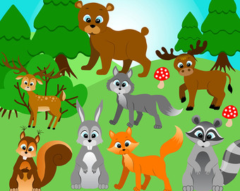 Forest clipart #1, Download drawings