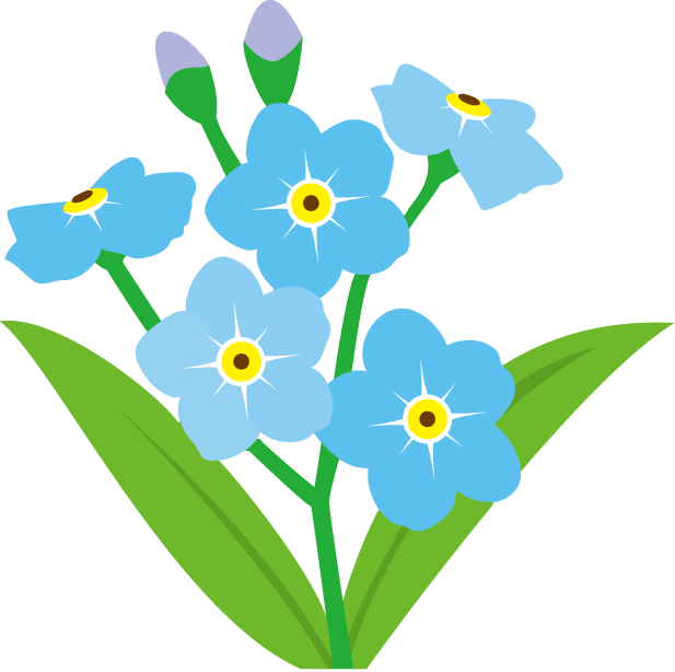 Forget-Me-Not svg #5, Download drawings