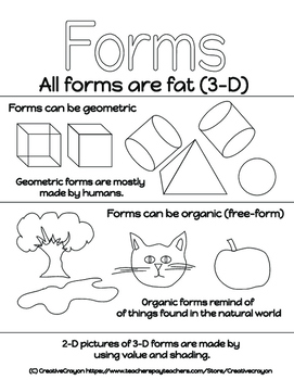 Forms coloring #16, Download drawings