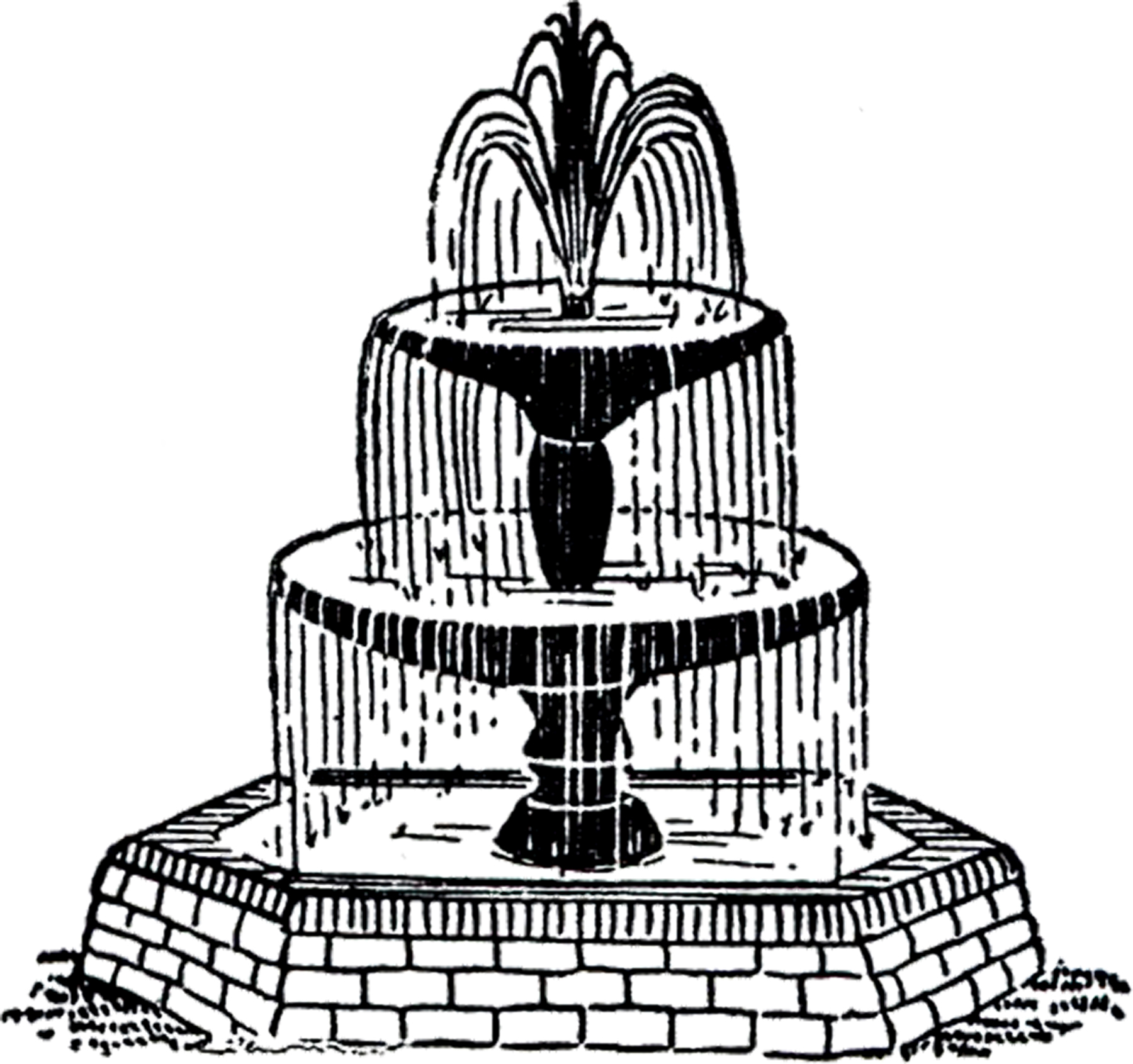 Fountain clipart #14, Download drawings
