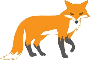 Fox clipart #12, Download drawings