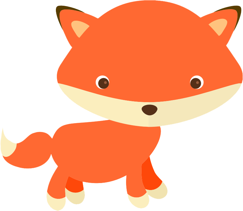 Fox clipart #1, Download drawings