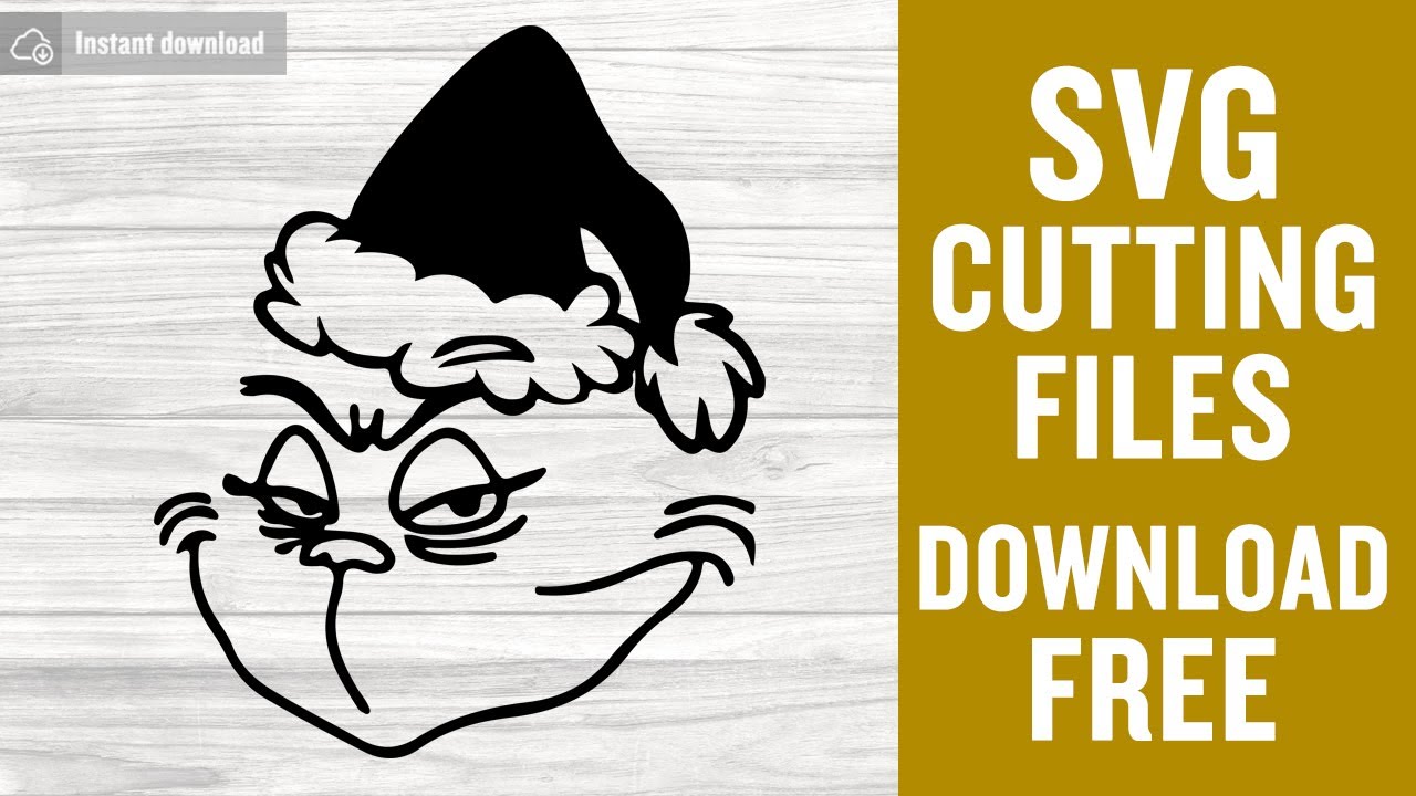 free grinch face svg file #942, Download drawings